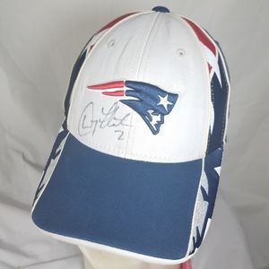 New England signed Patriots Hat